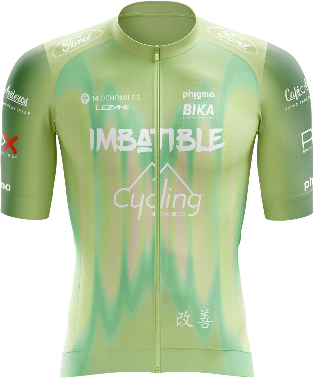 Jersey edición especial IMB 8848 en tonos verdes